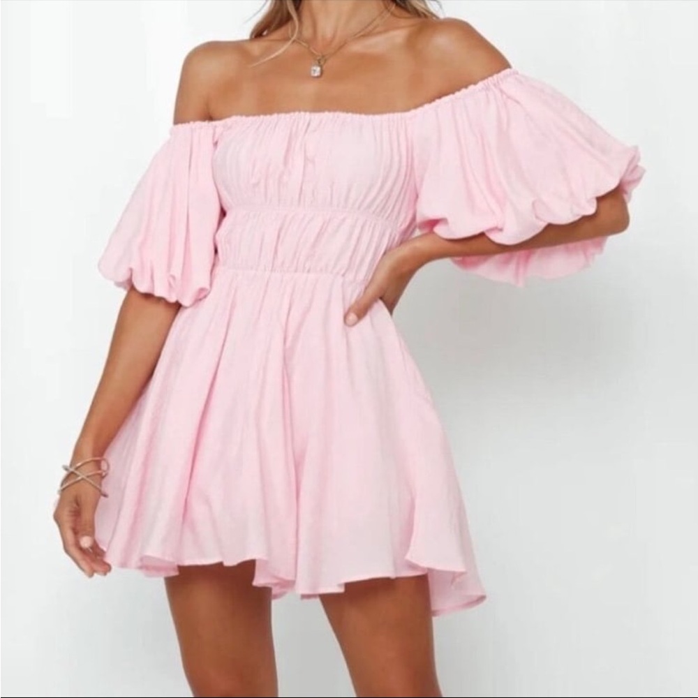 Be Your Baby Doll
Mini Off-Shoulder Dress